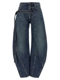 Jean Paul Gaultier Blue Cotton Jeans Denim