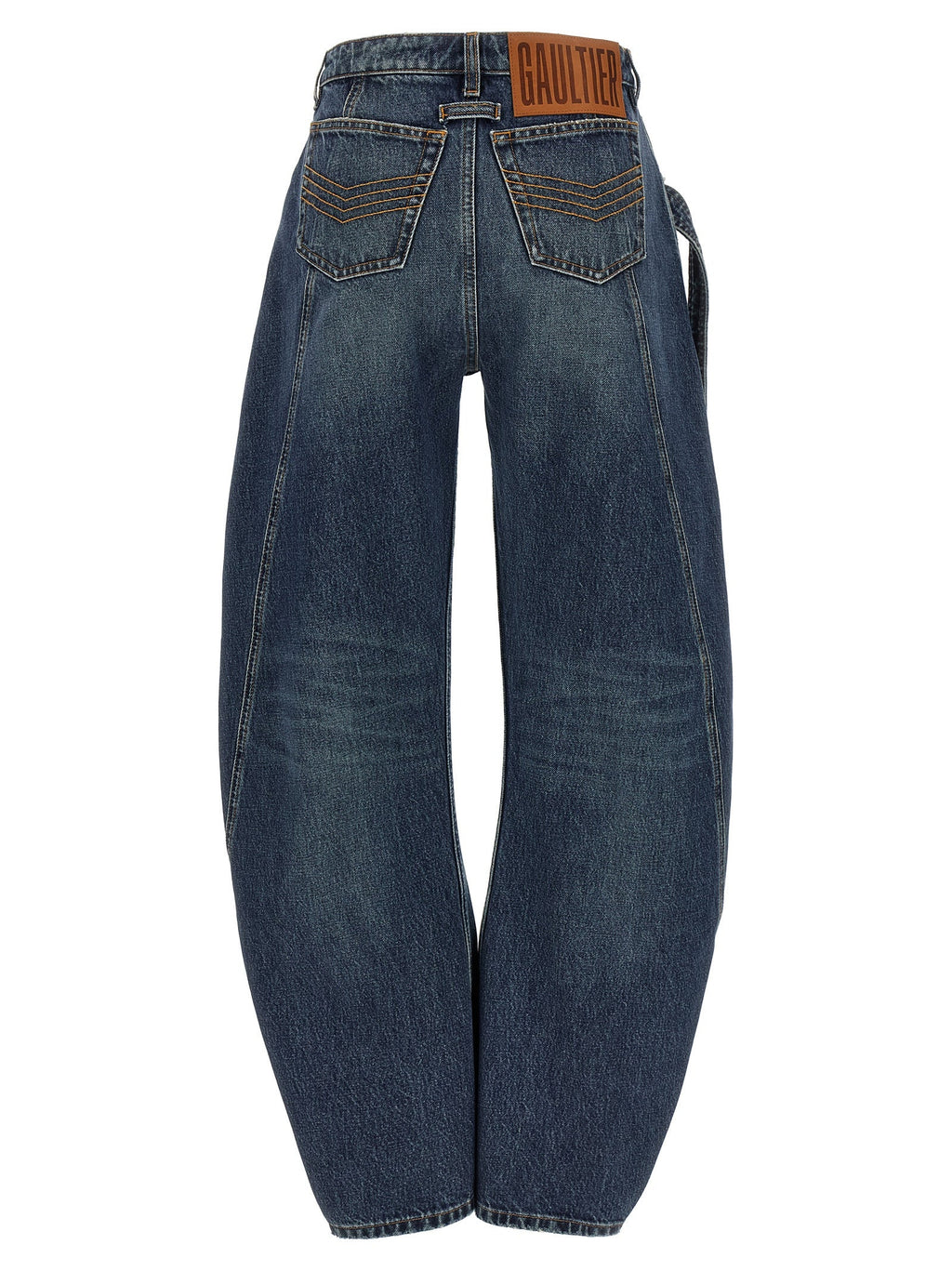 Jean Paul Gaultier Blue Cotton Jeans Denim