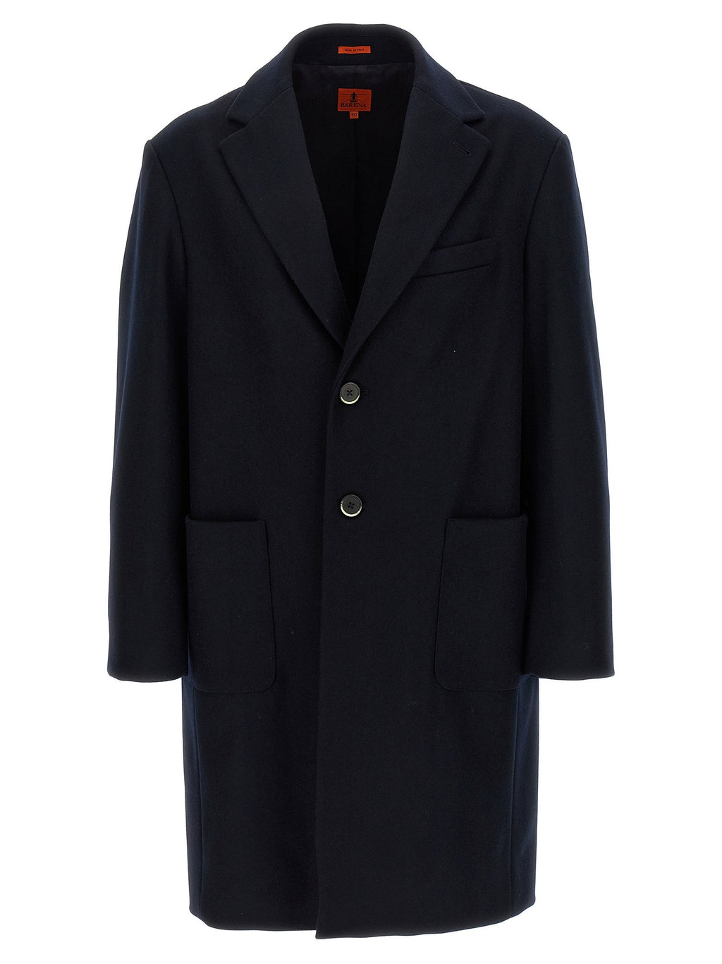 BARENA Blue Wool Coat