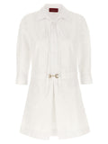 Gucci White Cotton Short Dress