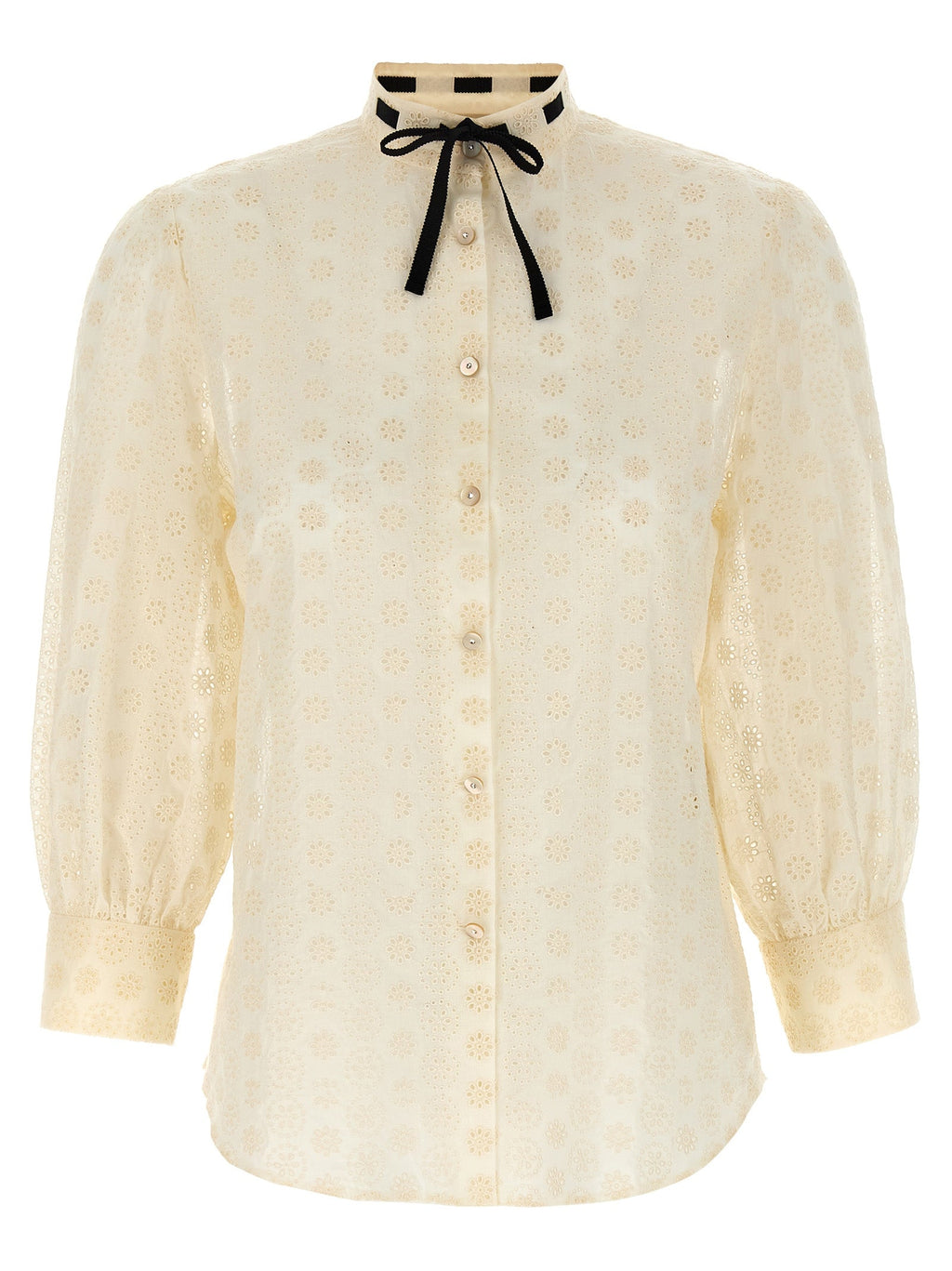 Valentino Garavani White Cotton Blouse