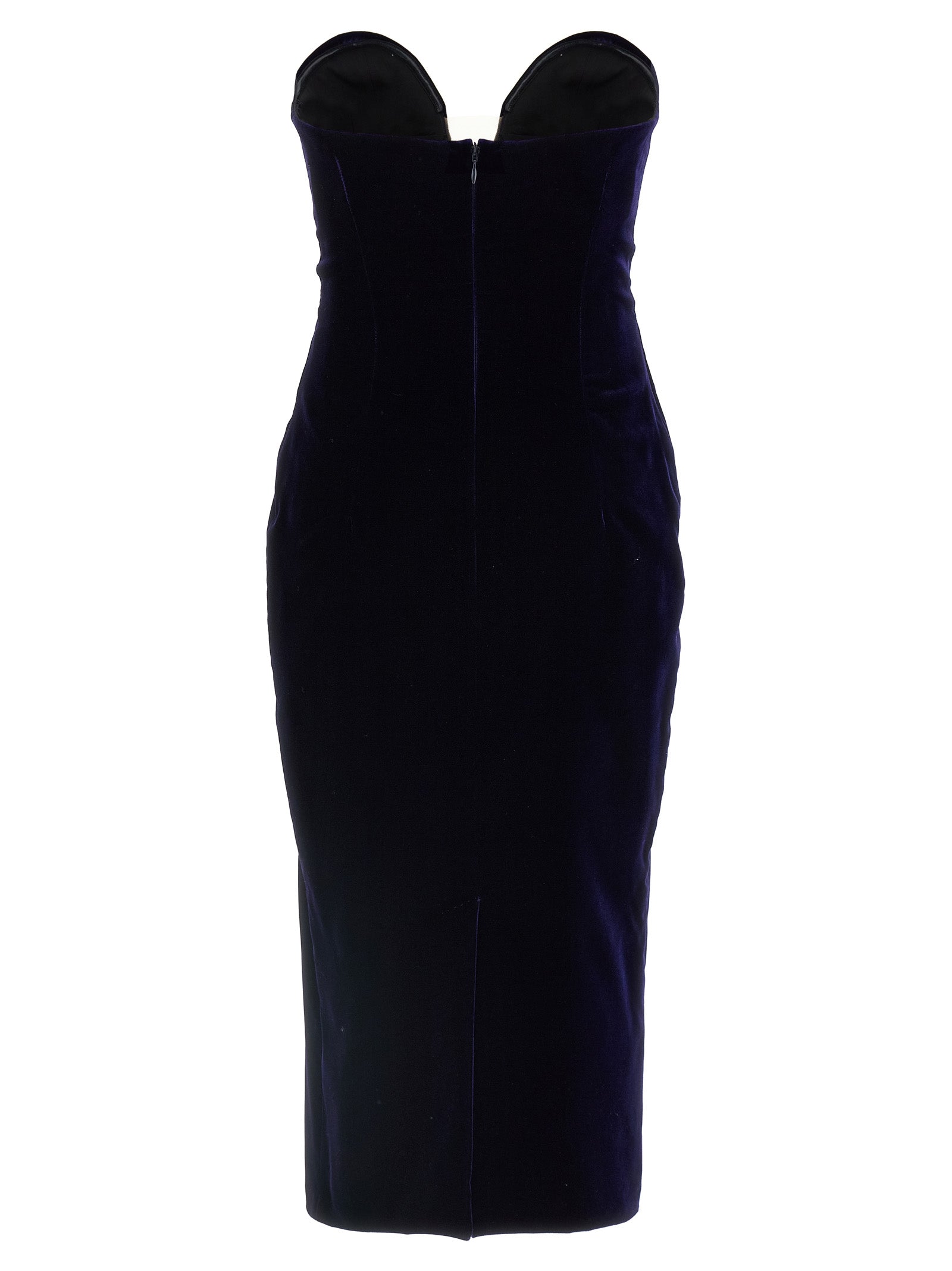 Tom Ford Blue Viscose Midi Dress