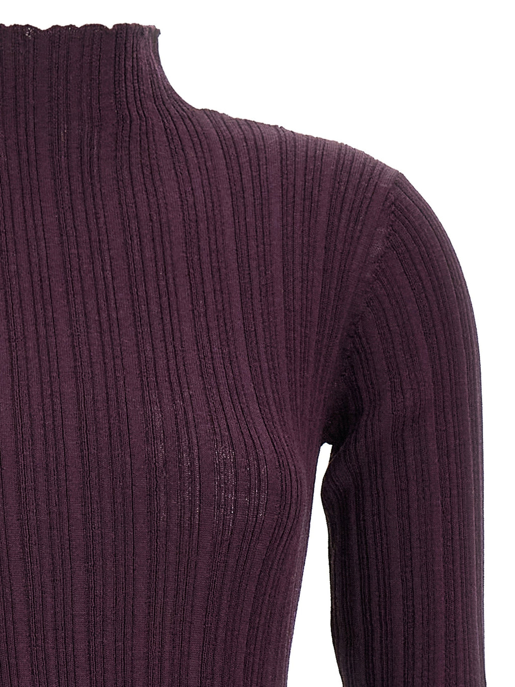 Giuseppe Di Morabito Purple Wool Short Dress