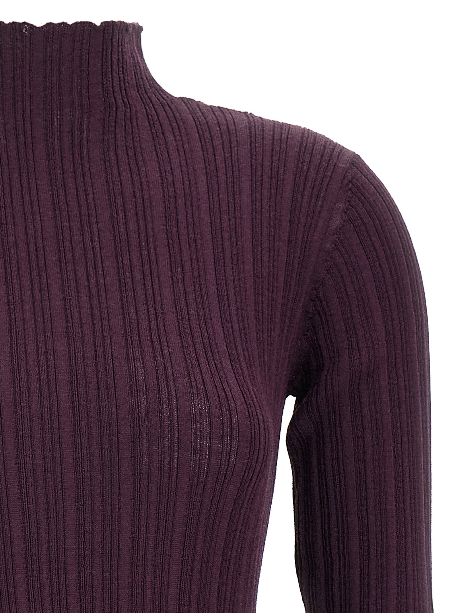 Giuseppe Di Morabito Purple Wool Short Dress