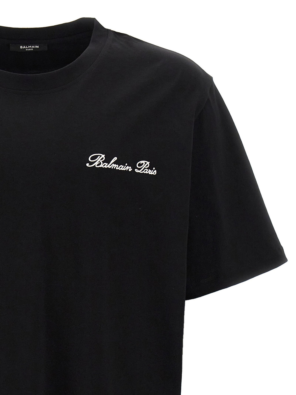 Balmain Bicolor Cotton T-Shirt