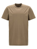 Rick Owens Gray Cotton T-Shirt