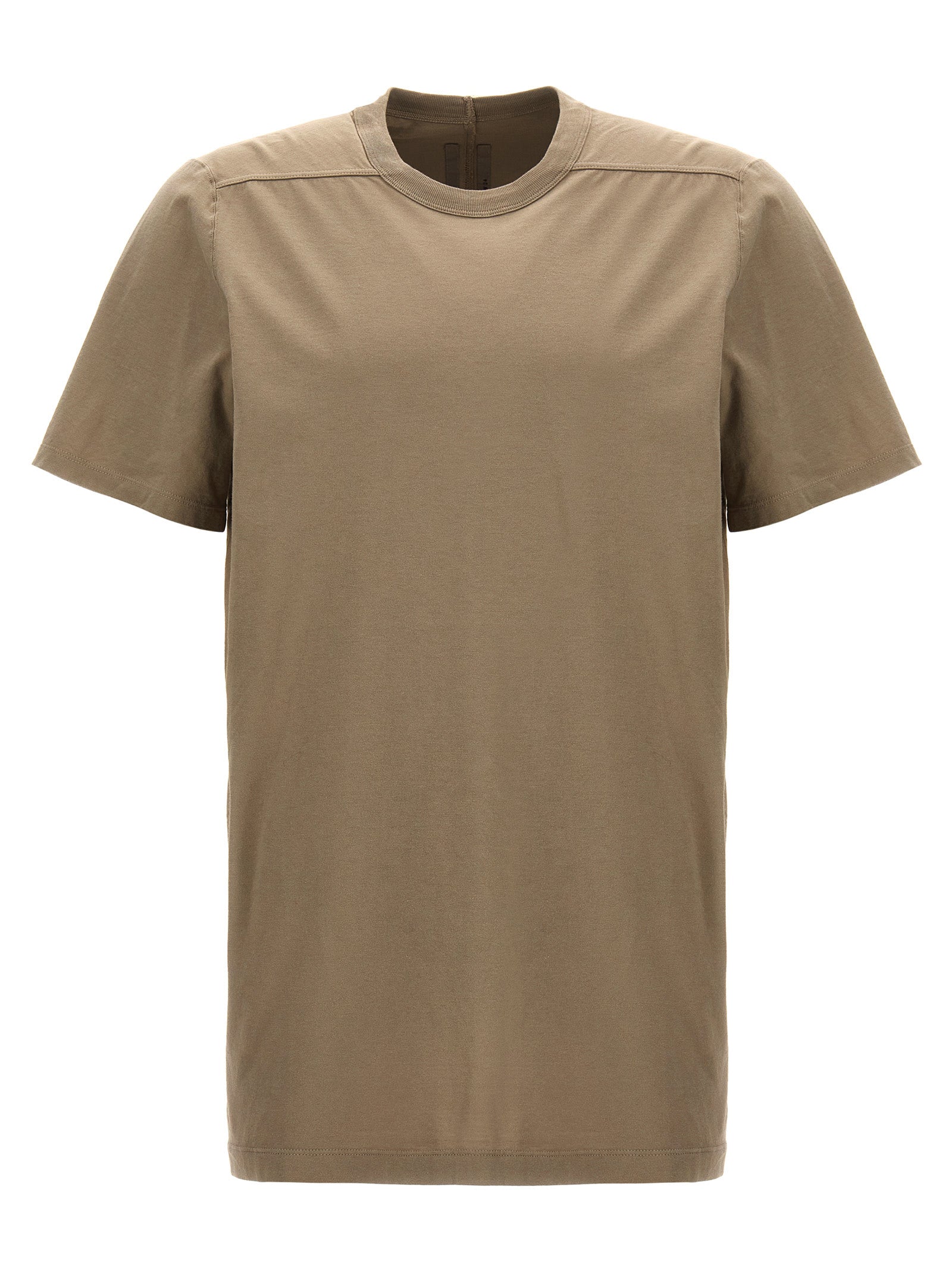 Rick Owens Gray Cotton T-Shirt