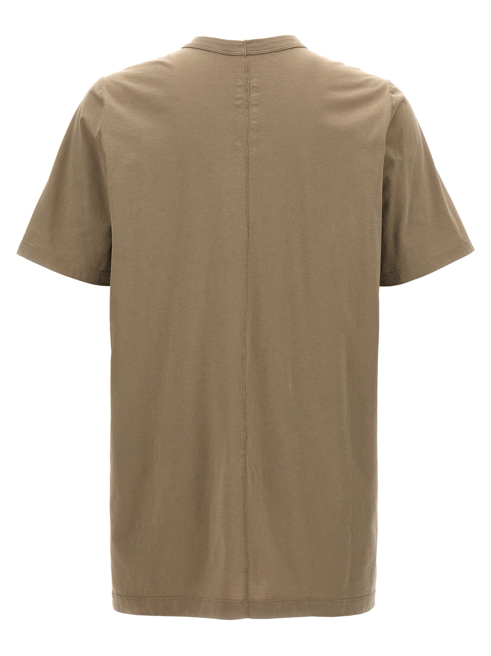 Rick Owens Gray Cotton T-Shirt