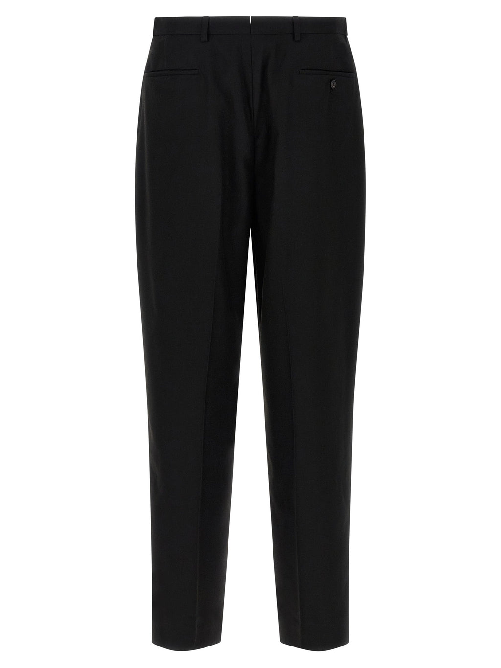CELLAR DOOR Black Polyester Dress Pants