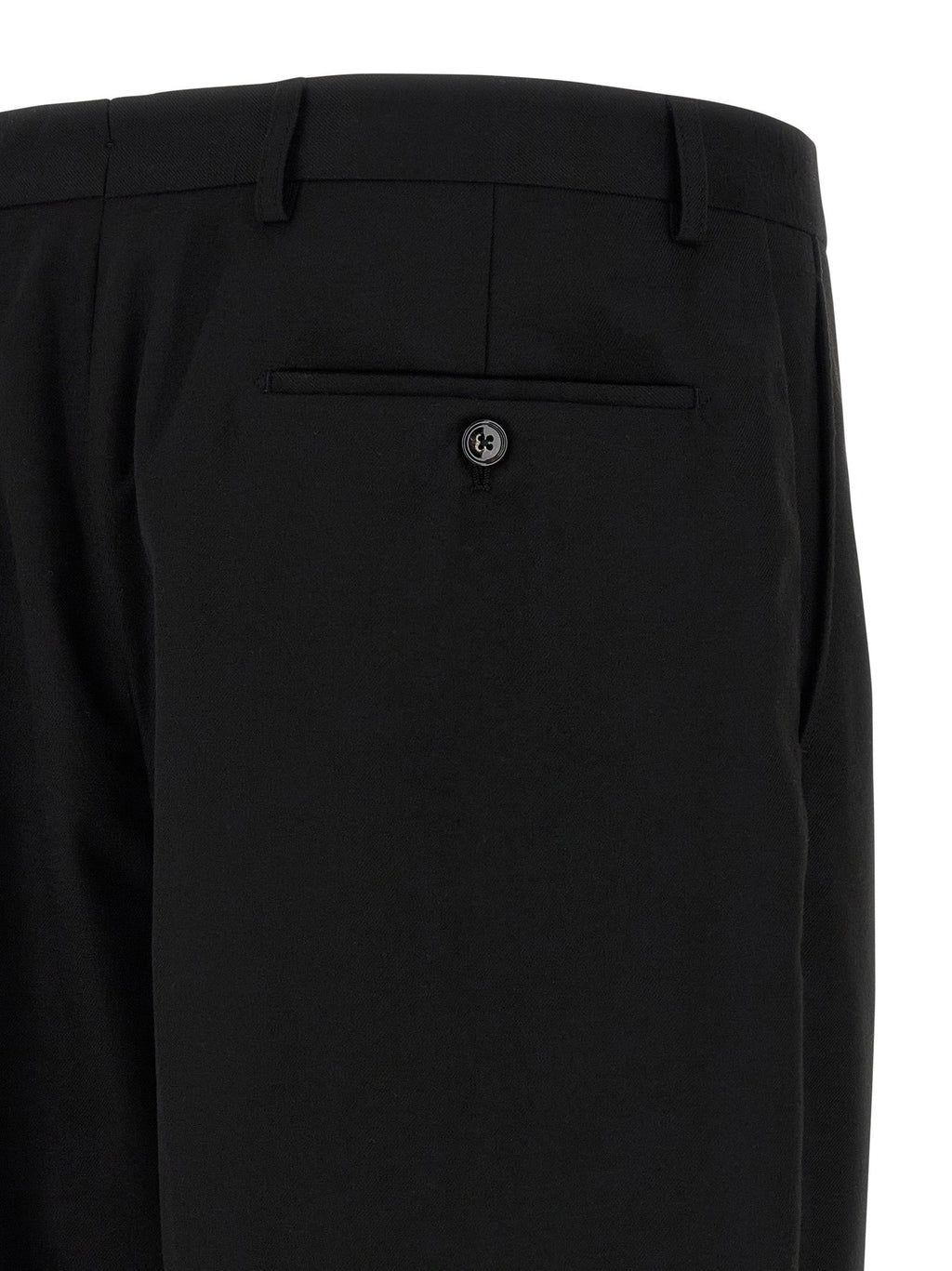 CELLAR DOOR Black Polyester Dress Pants