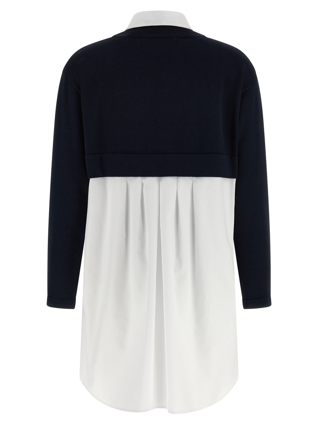 Elisabetta Franchi Blue Viscose Short Dress