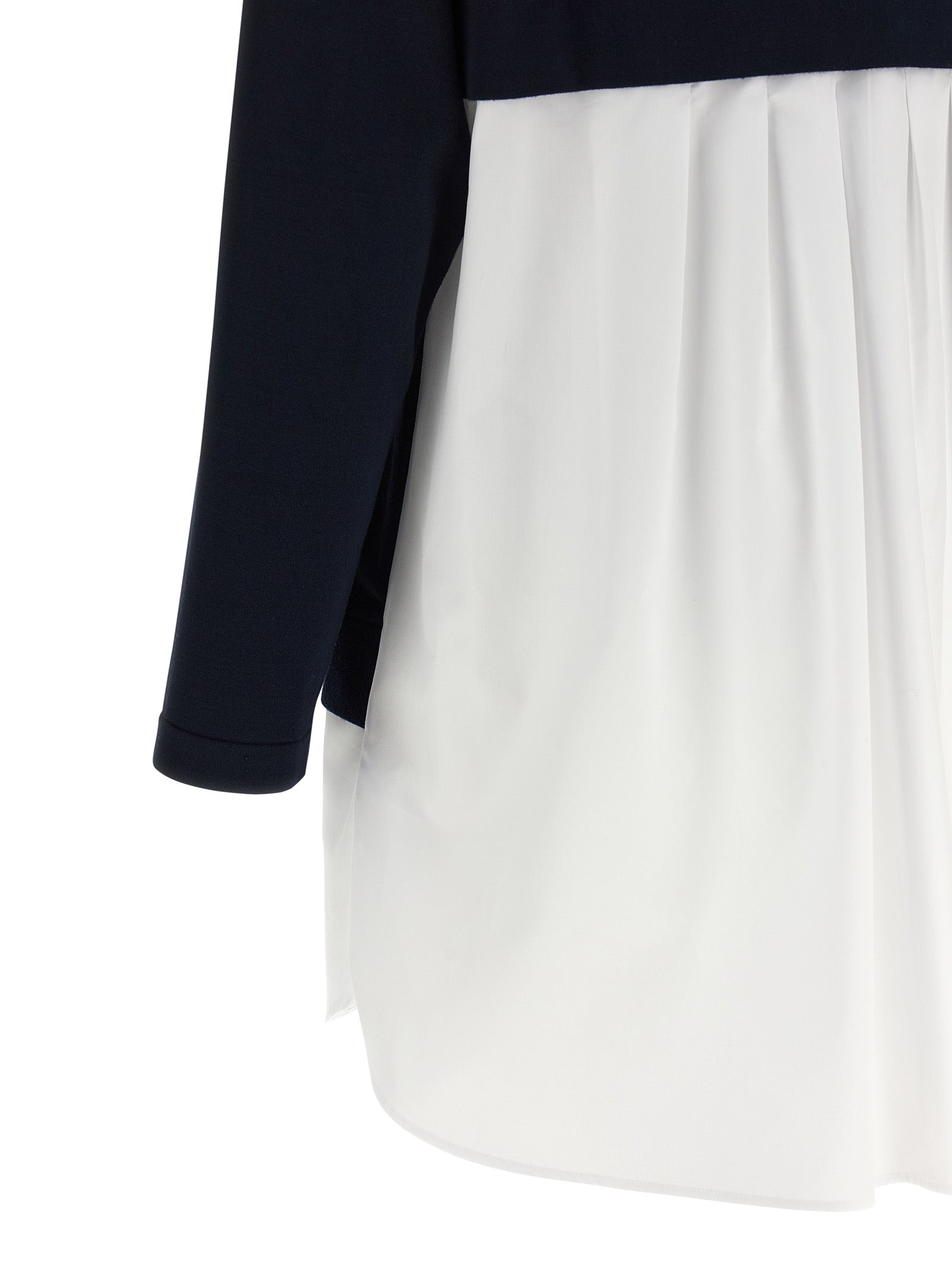 Elisabetta Franchi Blue Viscose Short Dress