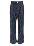Darkpark Blue Cotton Jeans Denim