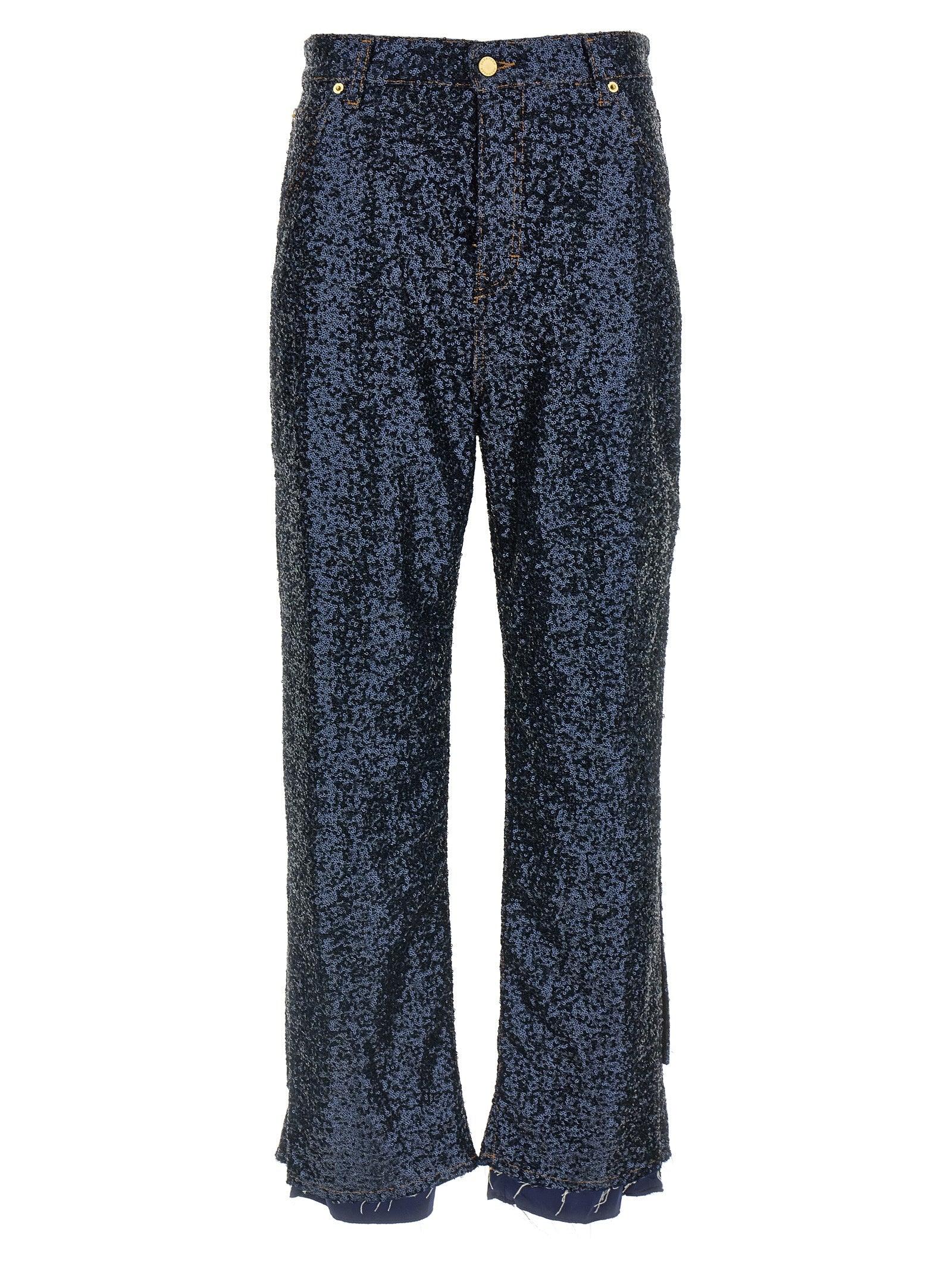 Darkpark Blue Cotton Jeans Denim
