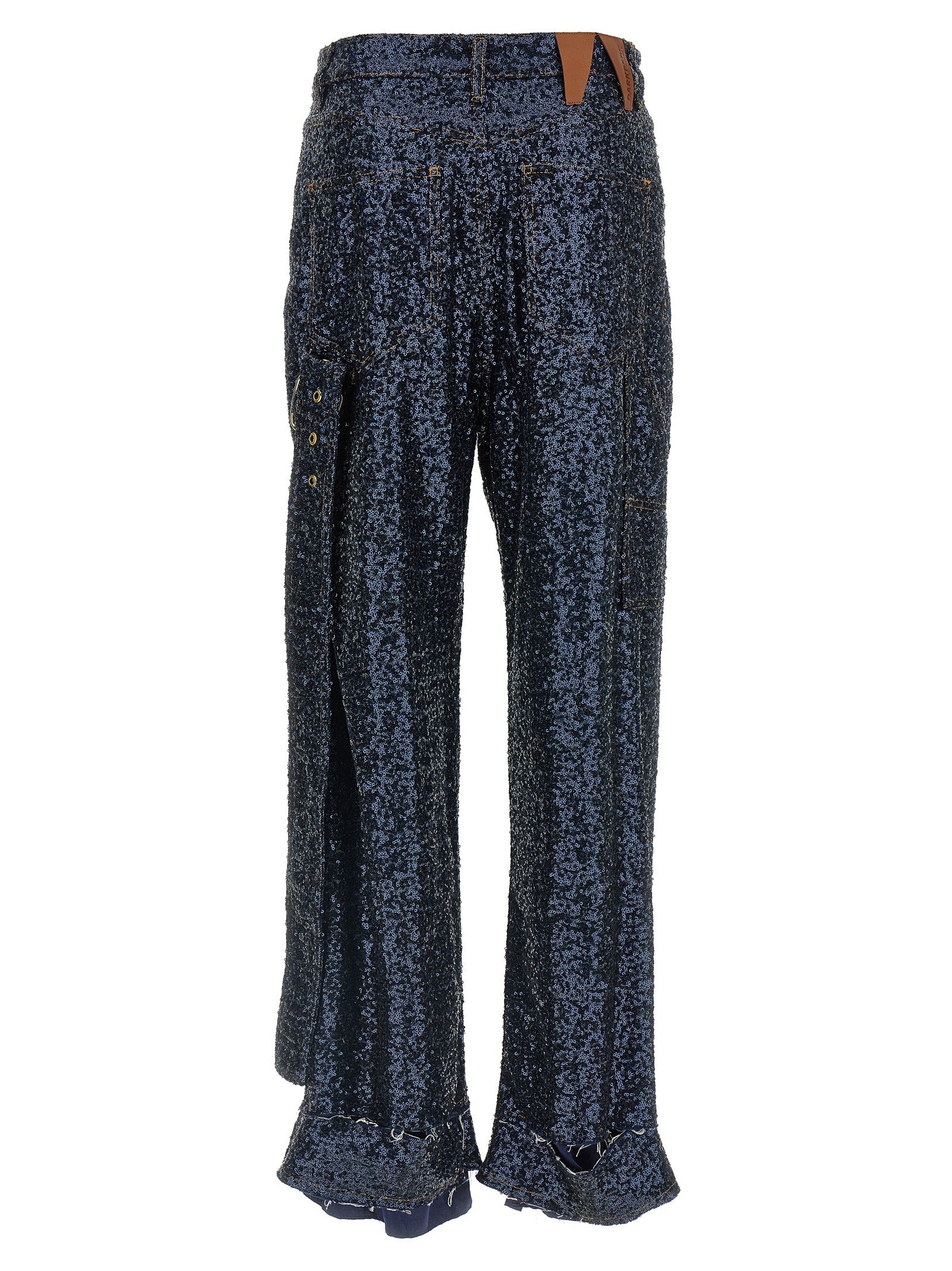 Darkpark Blue Cotton Jeans Denim