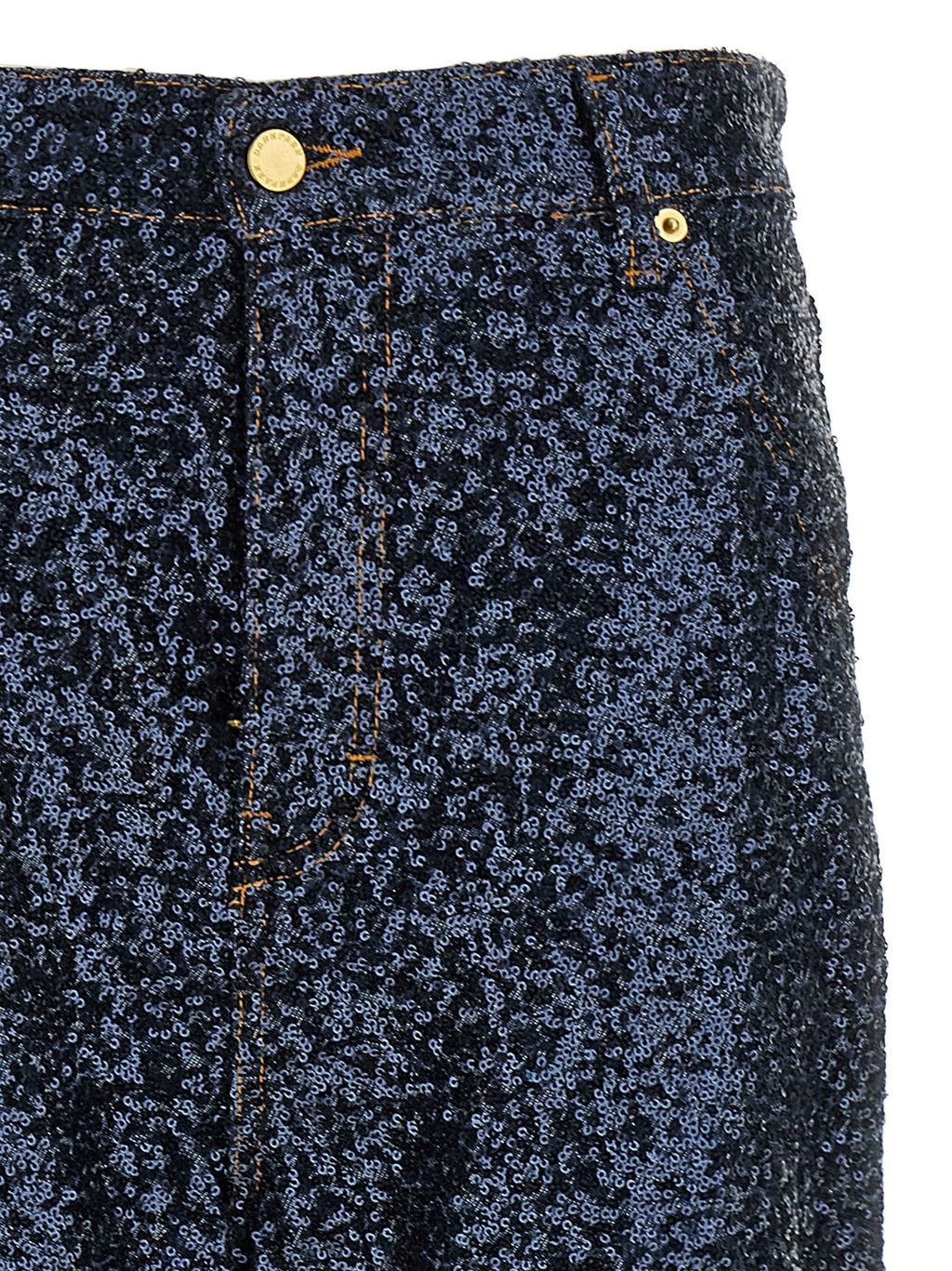 Darkpark Blue Cotton Jeans Denim