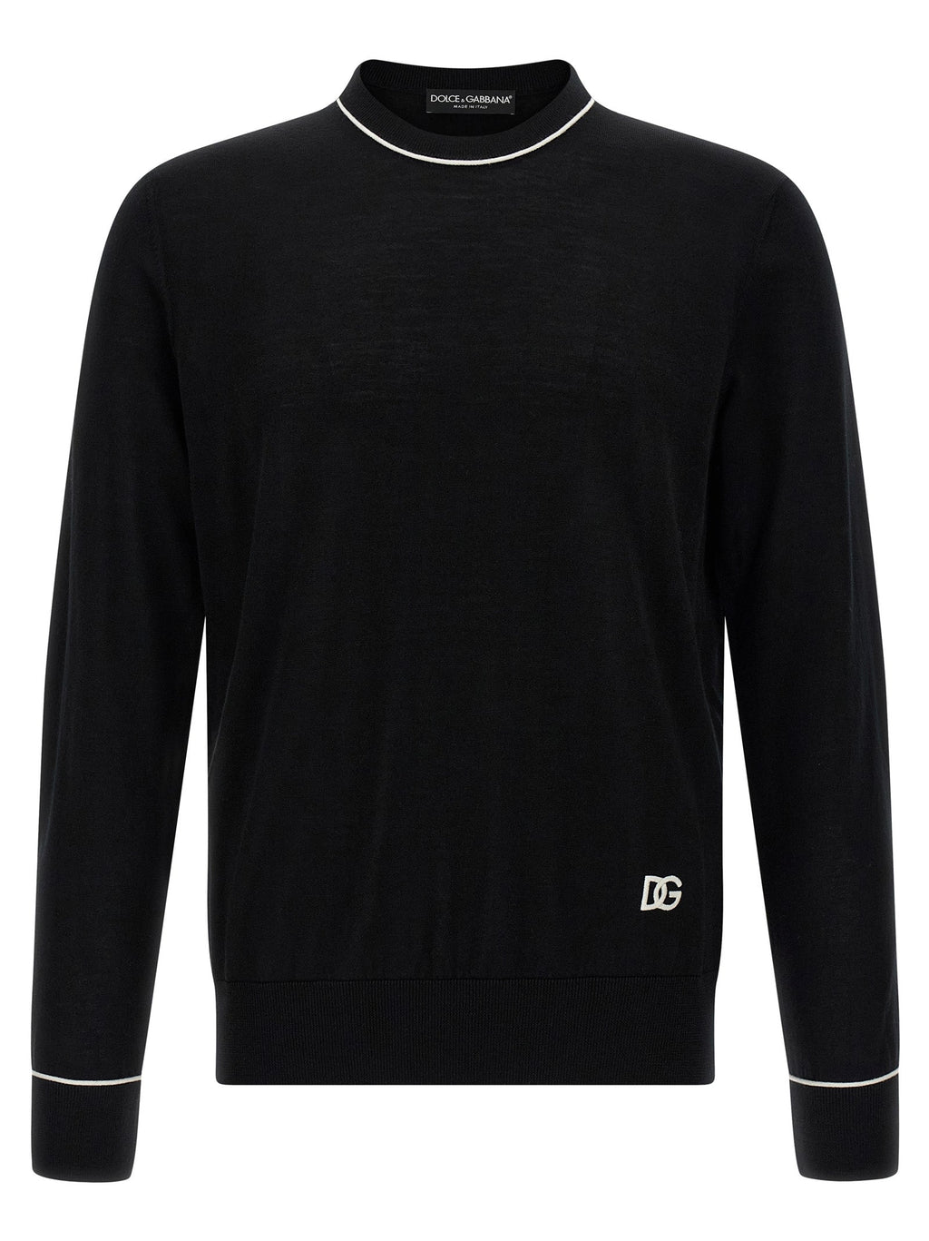 Dolce & Gabbana Black Marabou Cardigan