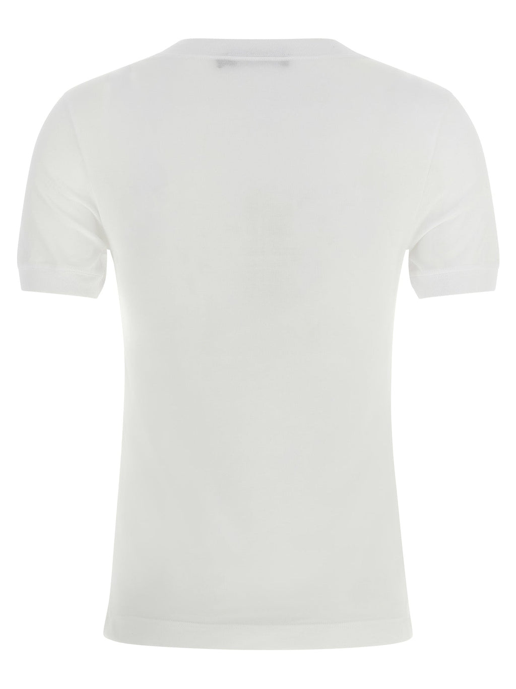 Dolce & Gabbana White Cotton T-Shirt