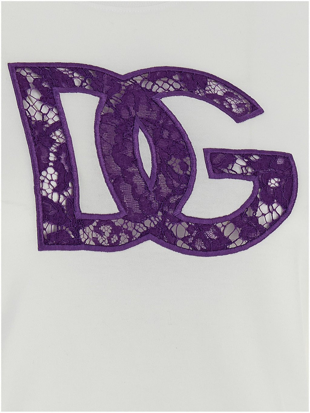 Dolce & Gabbana White Cotton T-Shirt