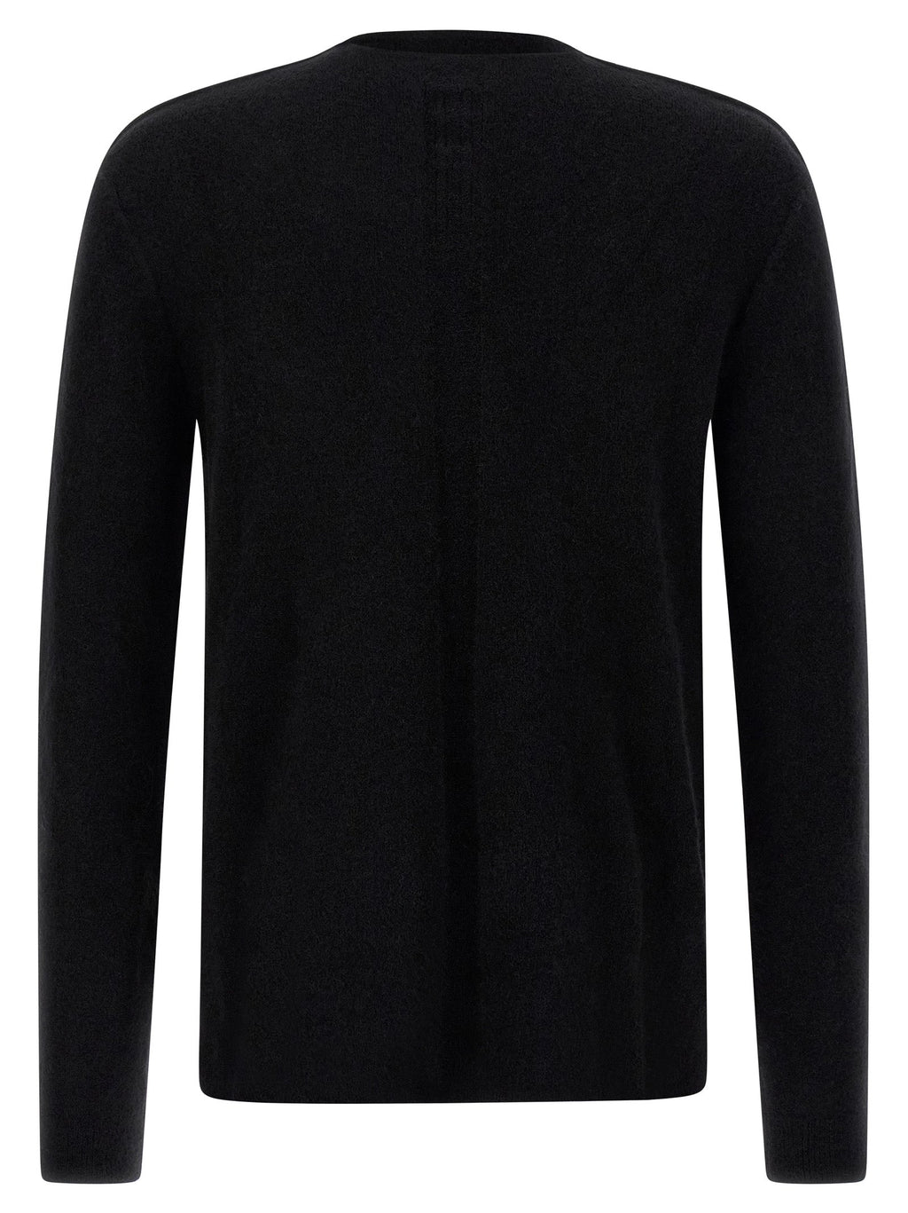 Rick Owens Black Wool Cardigan