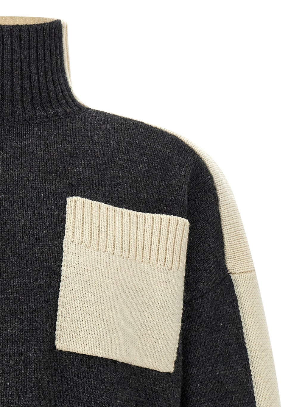 J.W.Anderson Gray Elastane Cardigan