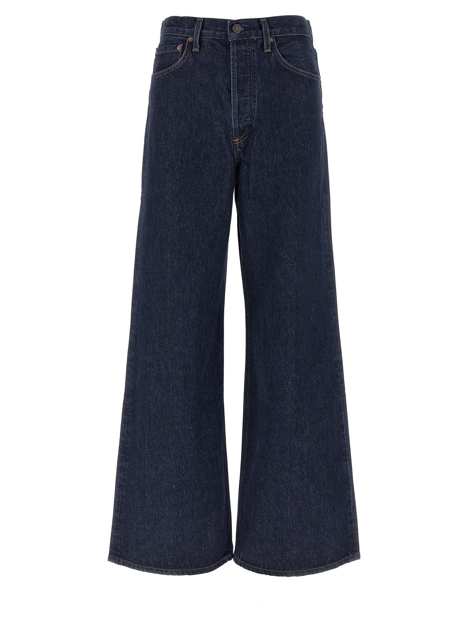 Agolde Blue Cotton Jeans Denim