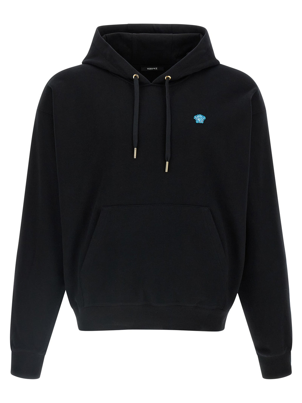 Versace Black Cotton Sweatshirt