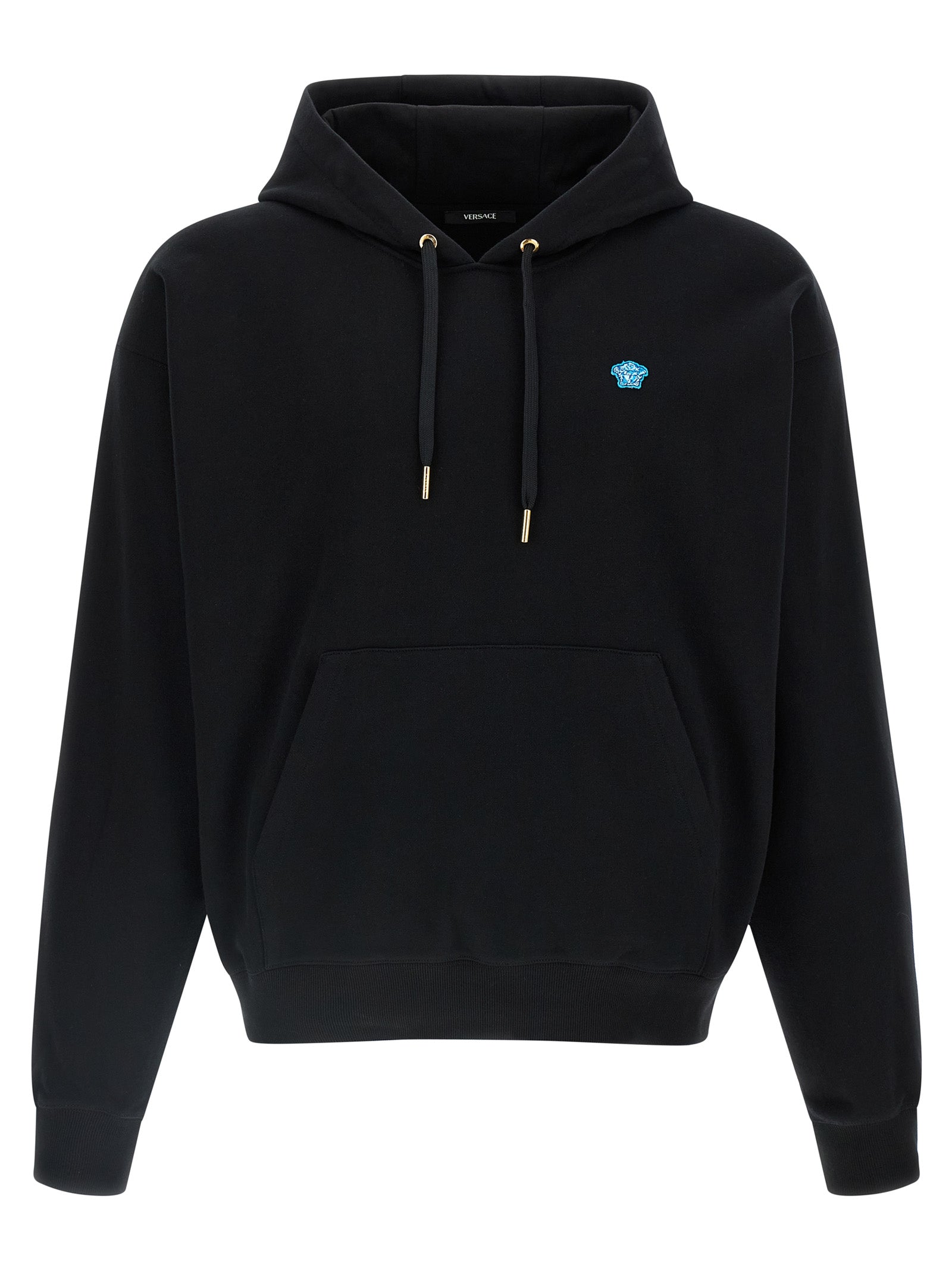 Versace Black Cotton Sweatshirt