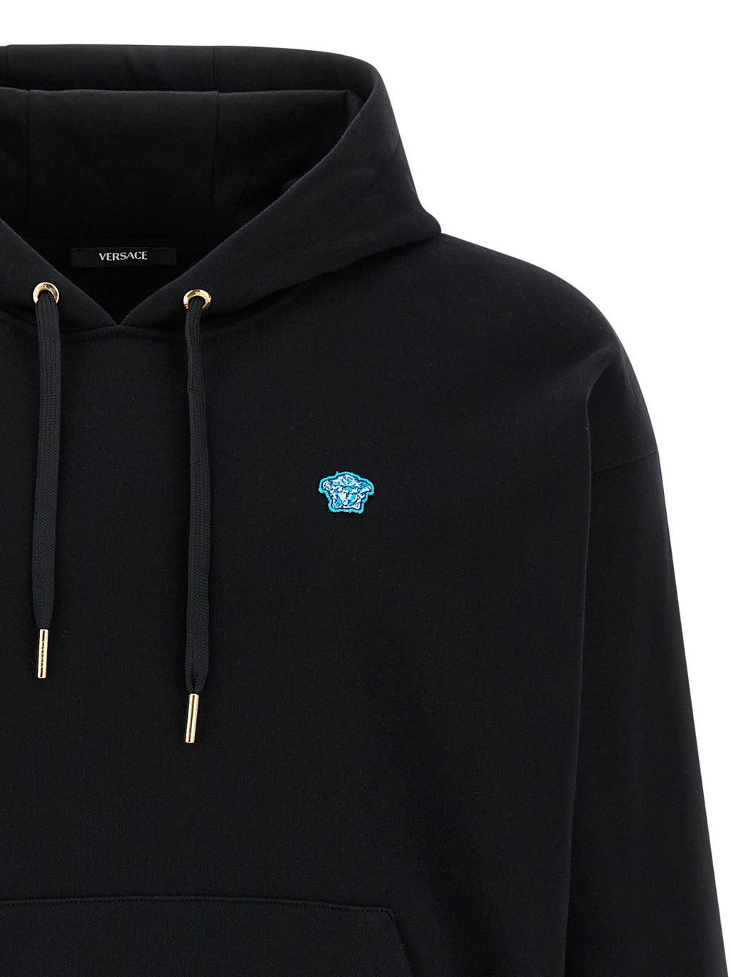 Versace Black Cotton Sweatshirt