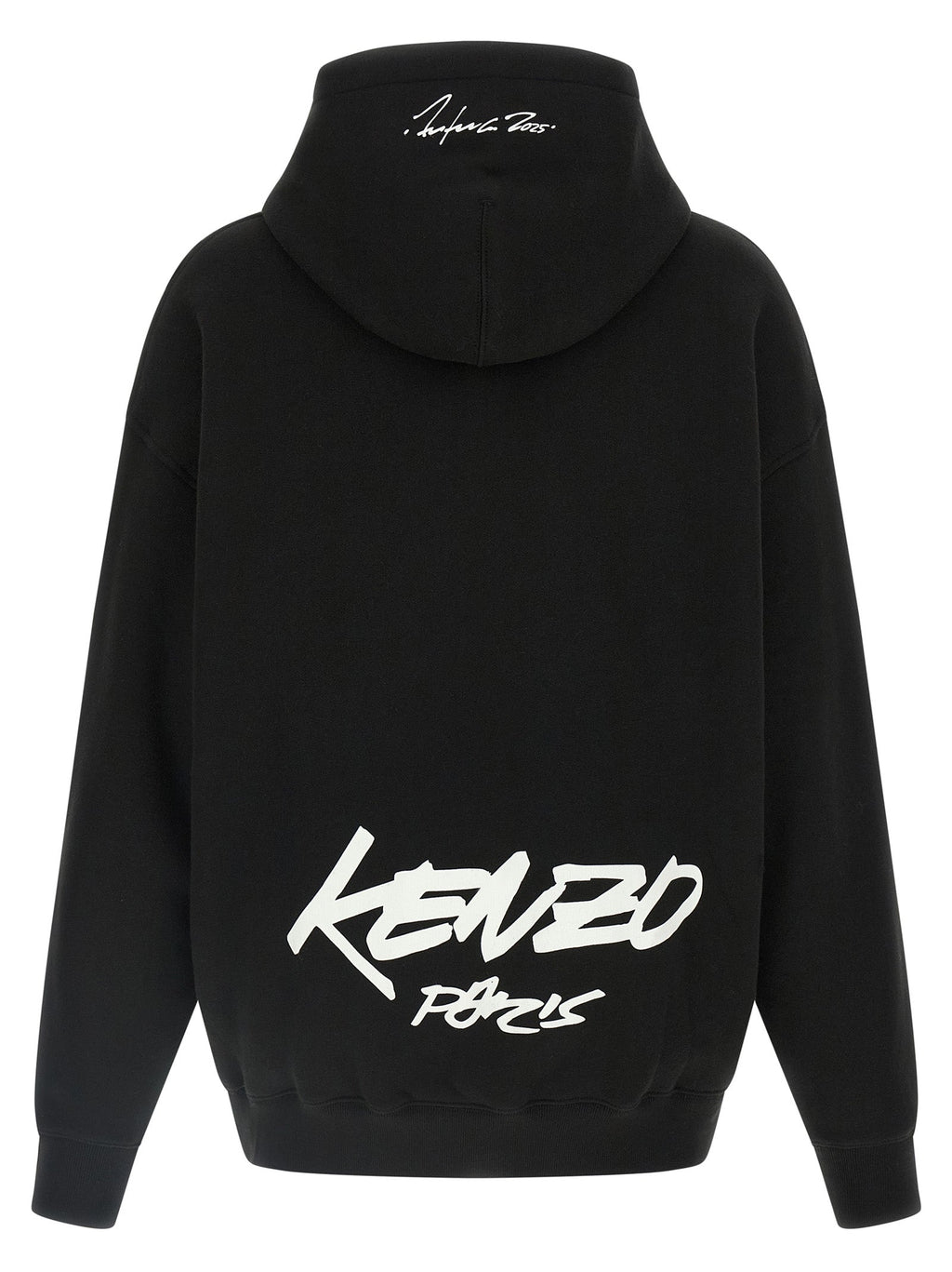 Kenzo Black Cotton Hoodie