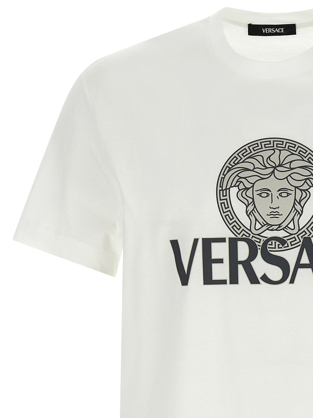 Versace Bicolor Cotton T-Shirt