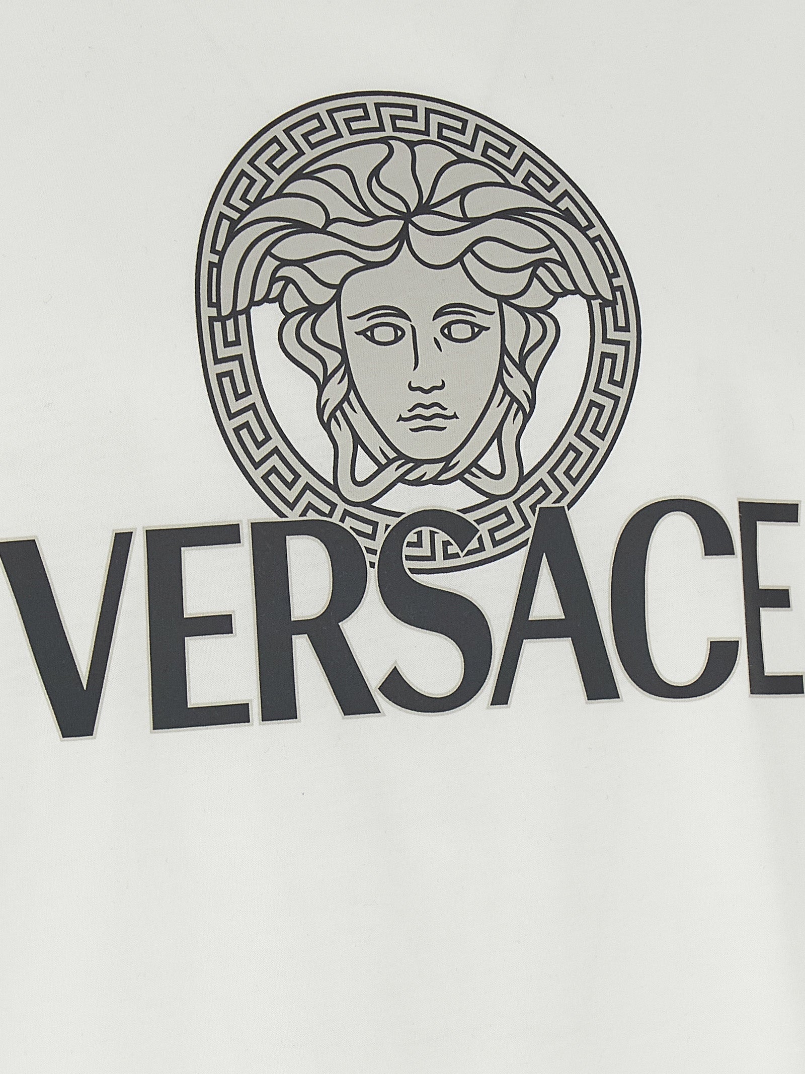 Versace Bicolor Cotton T-Shirt