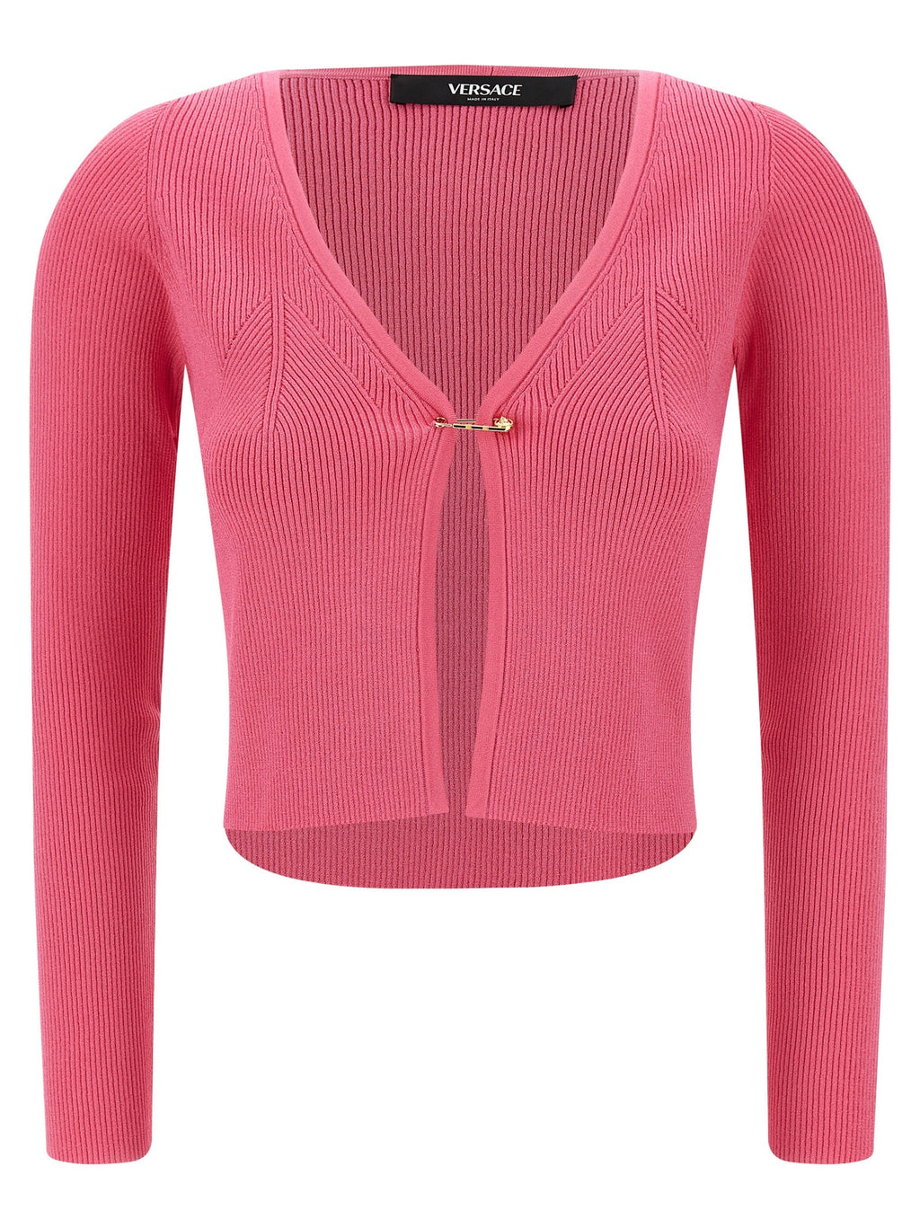 Versace Fuchsia Viscose Cardigan