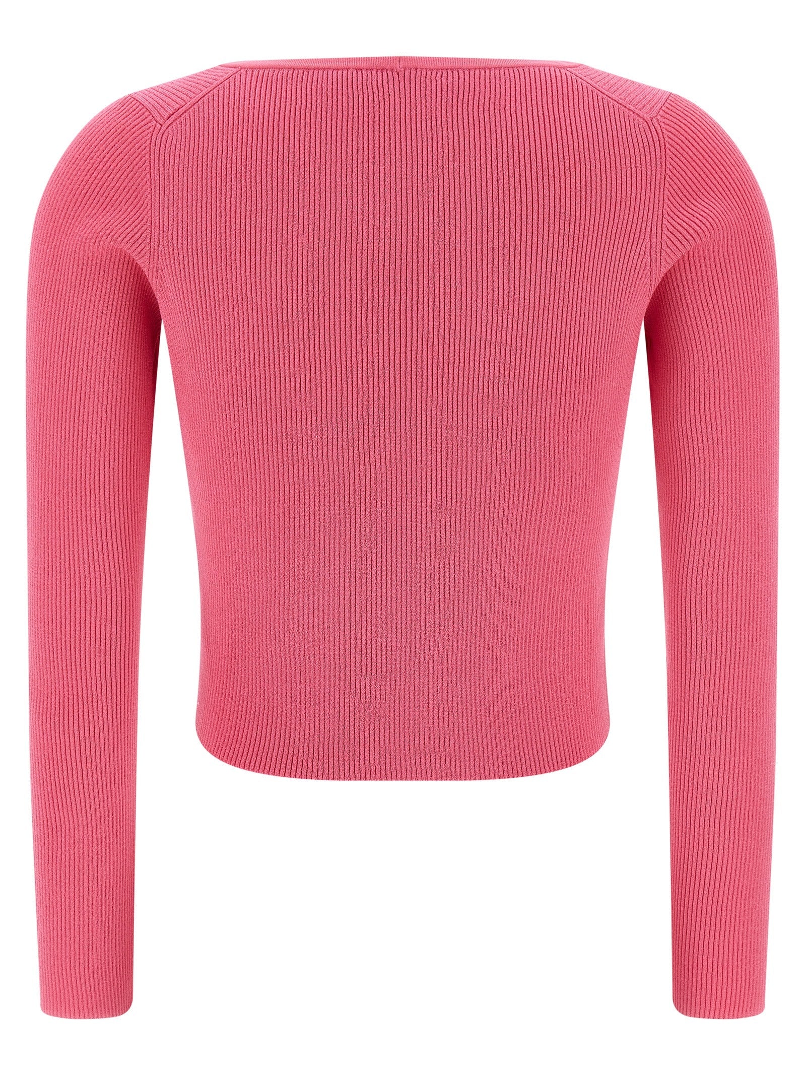 Versace Fuchsia Viscose Cardigan