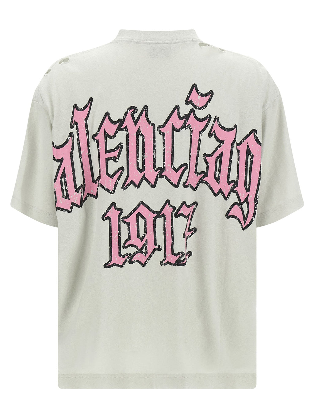 Balenciaga Beige Cotton T-Shirt