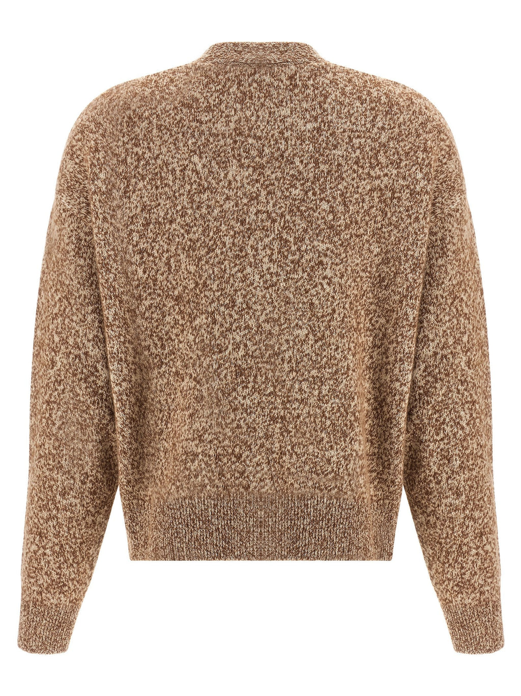 Versace Beige Virgin Wool Cardigan