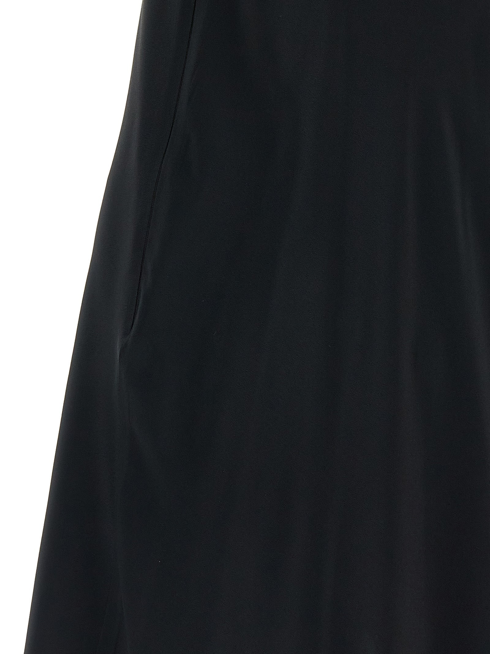 Giovanni Bedin Black Acetate Short Dress