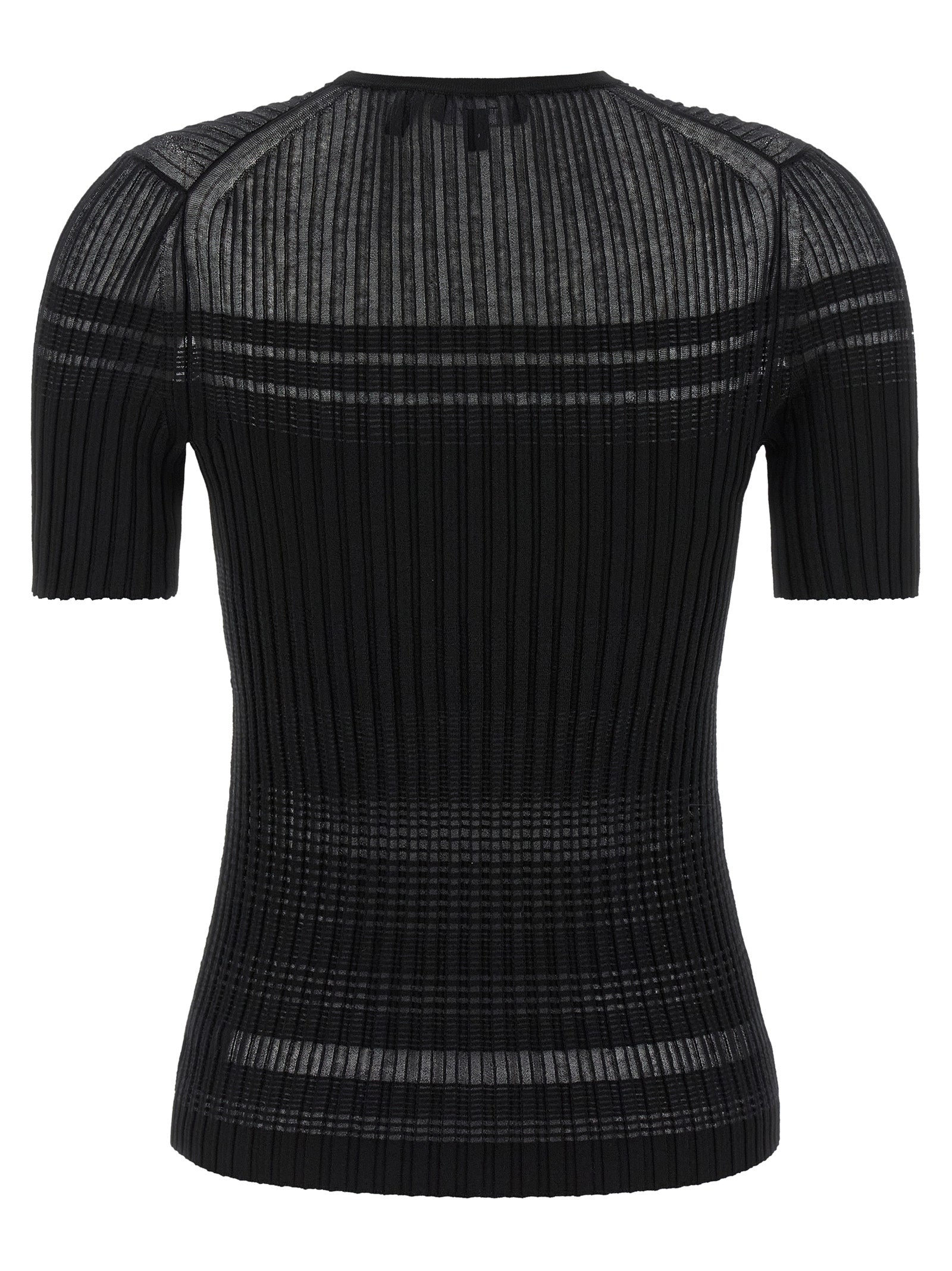 Theory Black Viscose T-Shirt