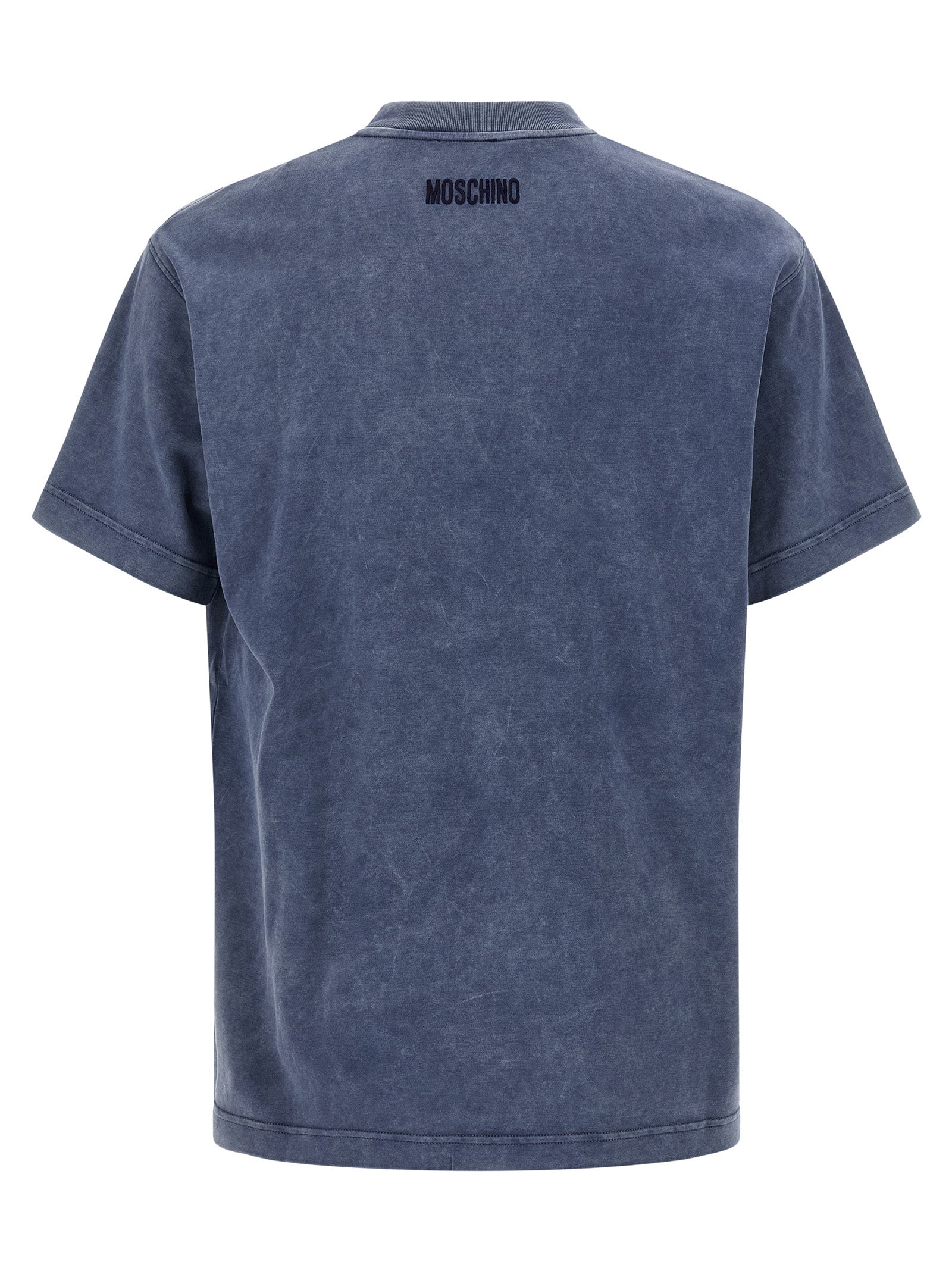 Moschino Blue Cotton T-Shirt