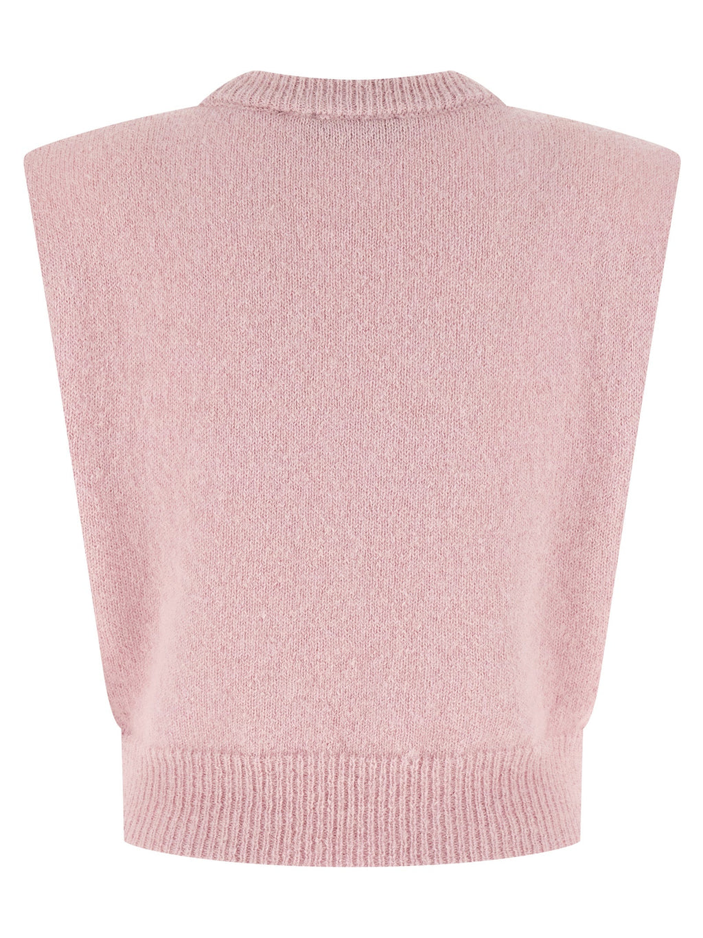 ROTATE BIRGER CHRISTENSEN Multicolor Wool Sleeveless Jacket
