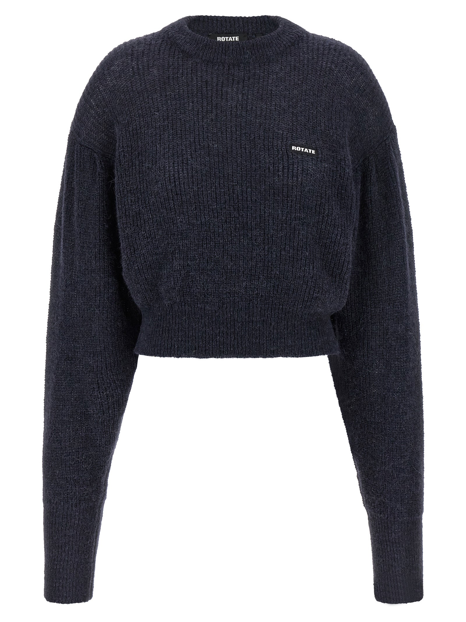 ROTATE BIRGER CHRISTENSEN Blue Wool Cardigan
