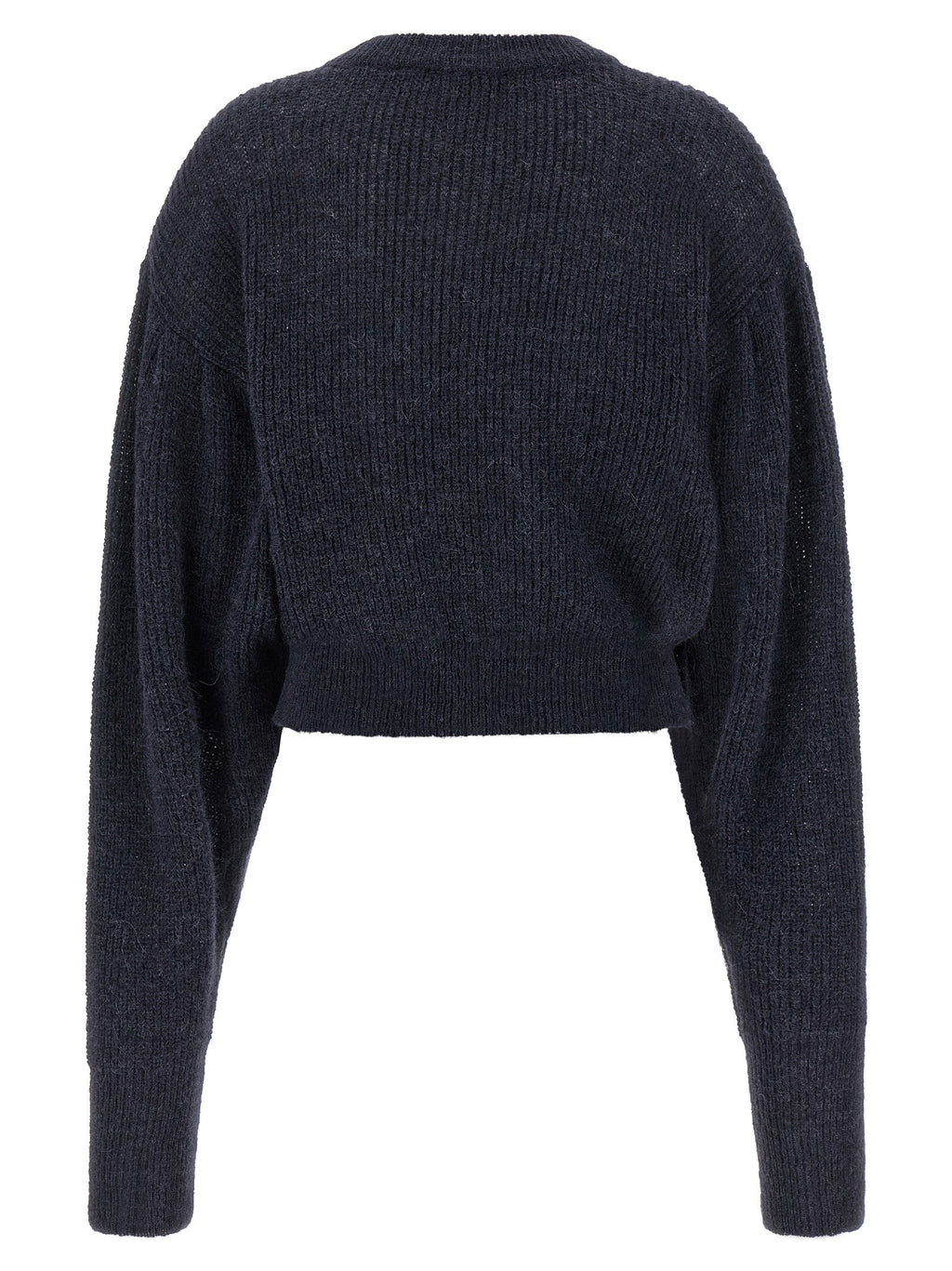 ROTATE BIRGER CHRISTENSEN Blue Wool Cardigan