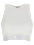 Givenchy White Cotton Tank Tops