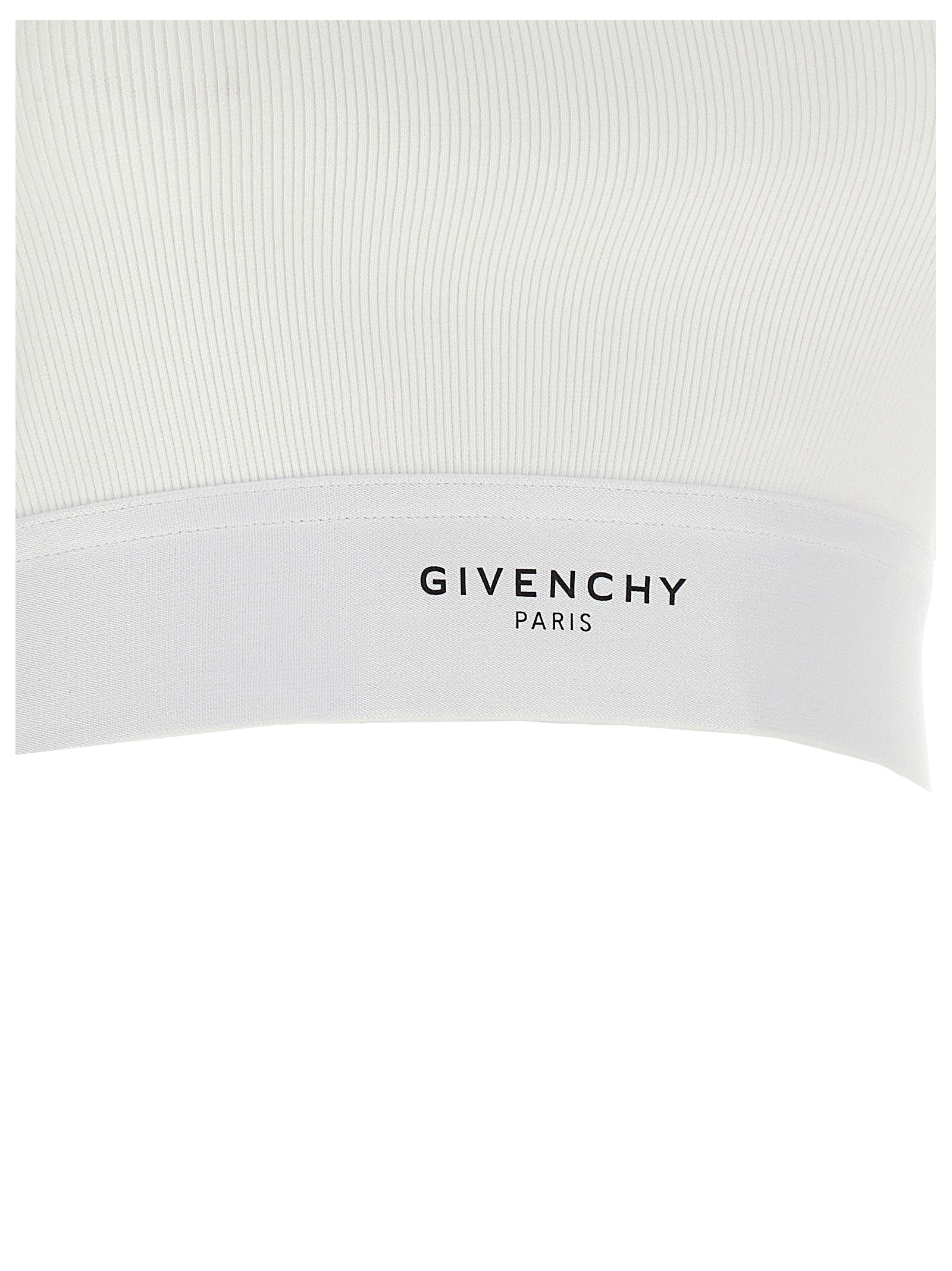 Givenchy White Cotton Tank Tops