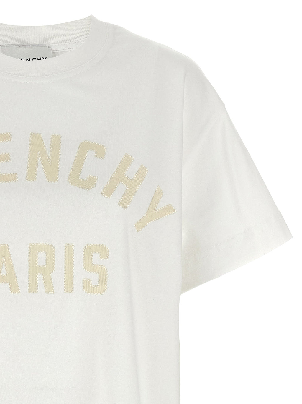 Givenchy White Cotton T-Shirt