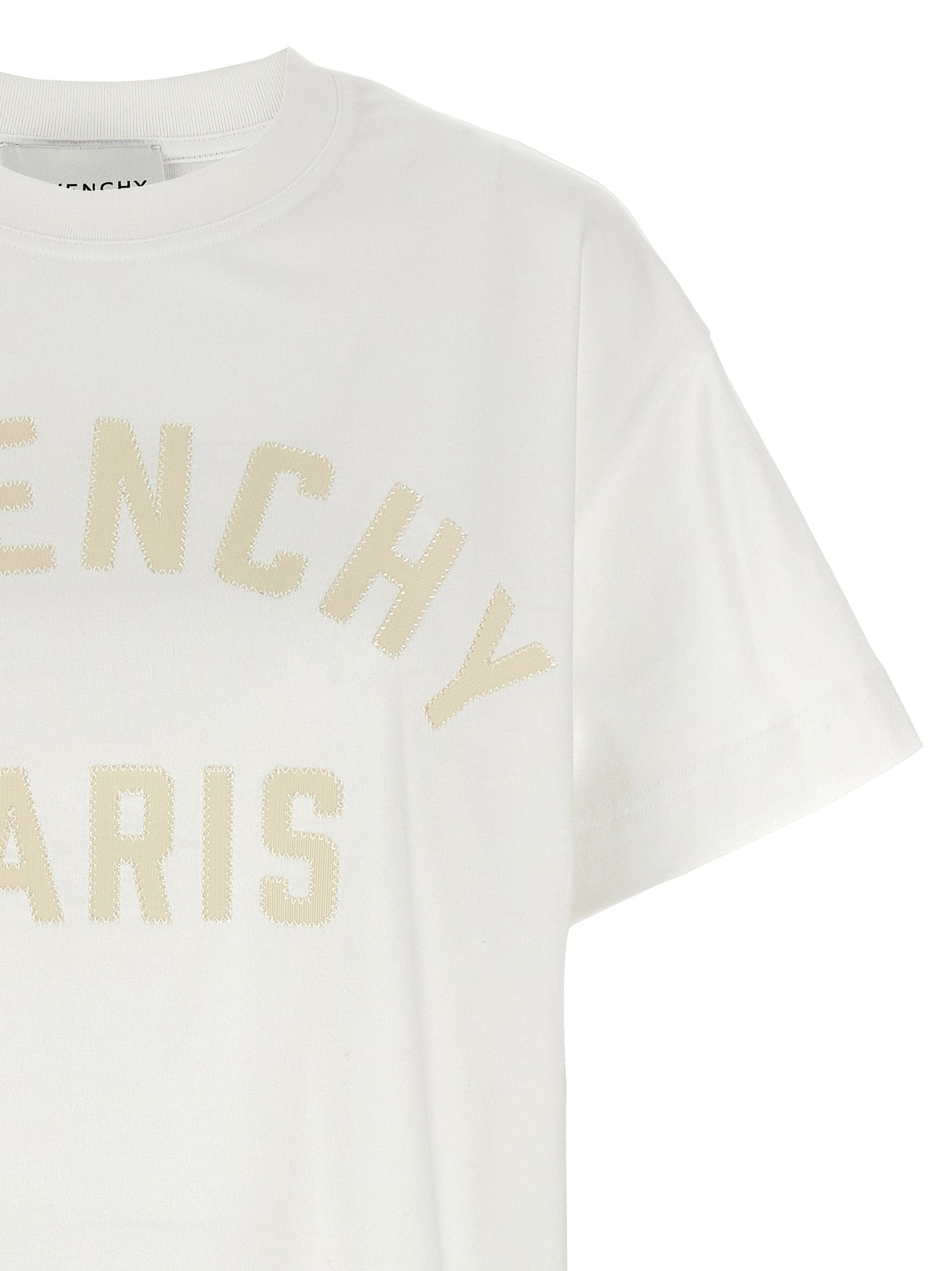 Givenchy White Cotton T-Shirt