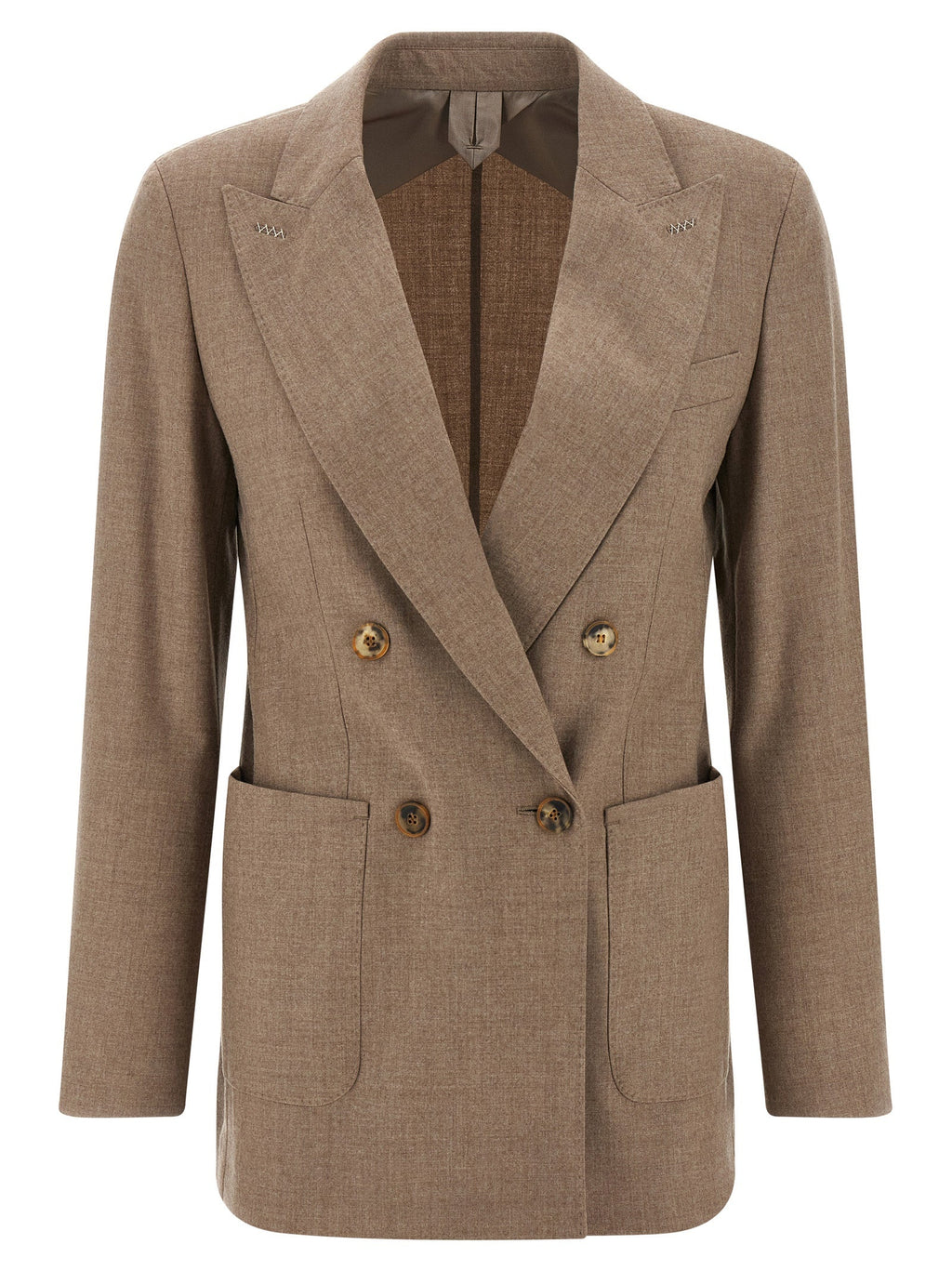 Max Mara Beige Cashmere Blazer