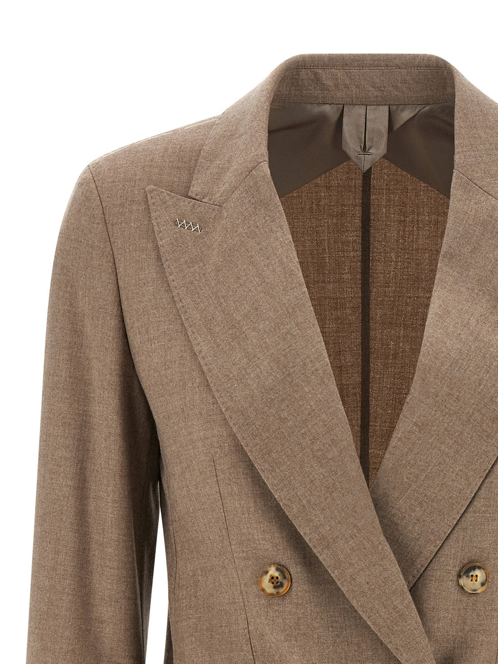 Max Mara Beige Cashmere Blazer