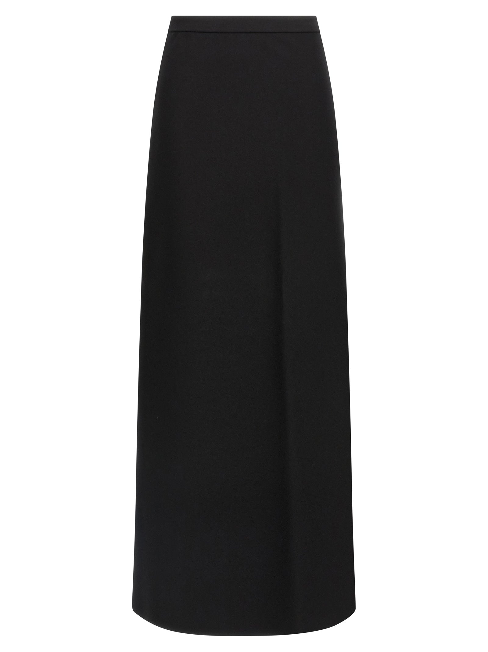 Max Mara Black Viscose Mini Skirt