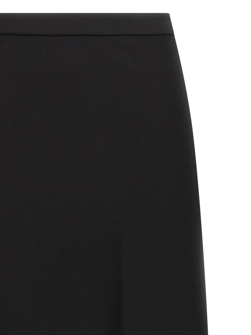 Max Mara Black Viscose Mini Skirt